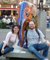 Yair and Lisa in Amsterdam